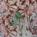 Persian Handknotted Rose Carpet - Image 6