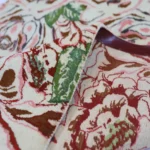 Persian Handknotted Rose Carpet - Image 5