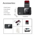 Dual Recording Full HD 1080P Dash Camera-WiFi - Image 8