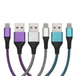 Braided USB to Lightning Charging & Data Cable