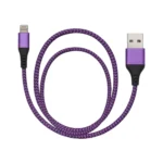 Braided USB to Lightning Charging & Data Cable - Image 2