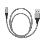 Braided USB to Lightning Charging & Data Cable - Image 3