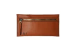 Hand-stitched Leather Cosmetic Bag-Sirin - Image 4